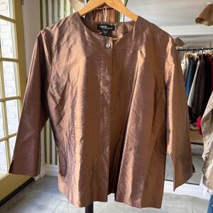 Vintage Valerie Silk Button Down